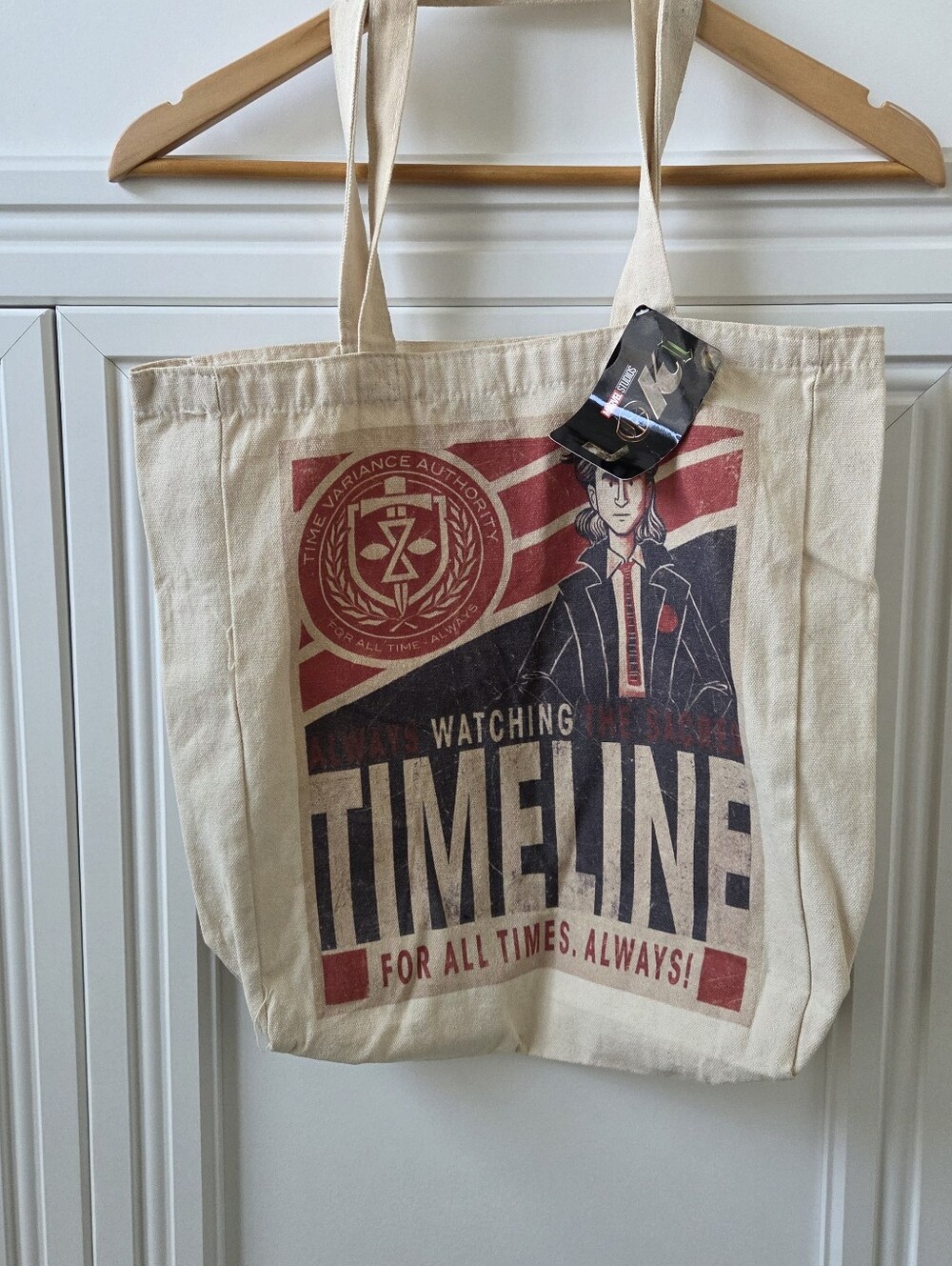 Official Marvel Loki Season 2 TVA Canvas Tote Bag